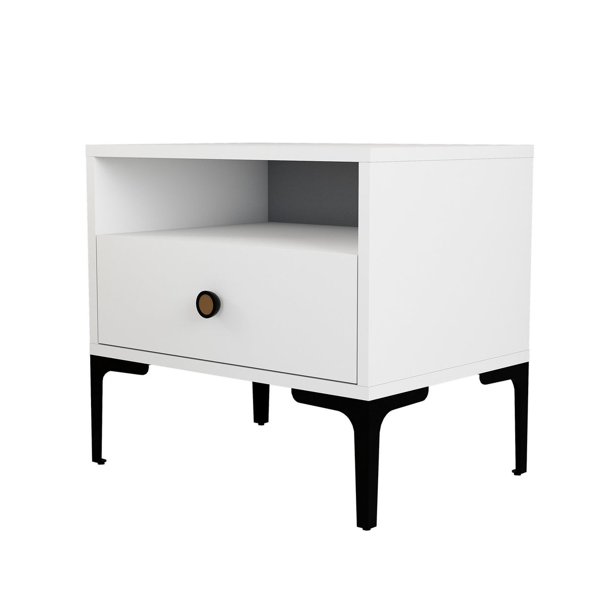 Noćni ormarić, Lizbon 535 - White