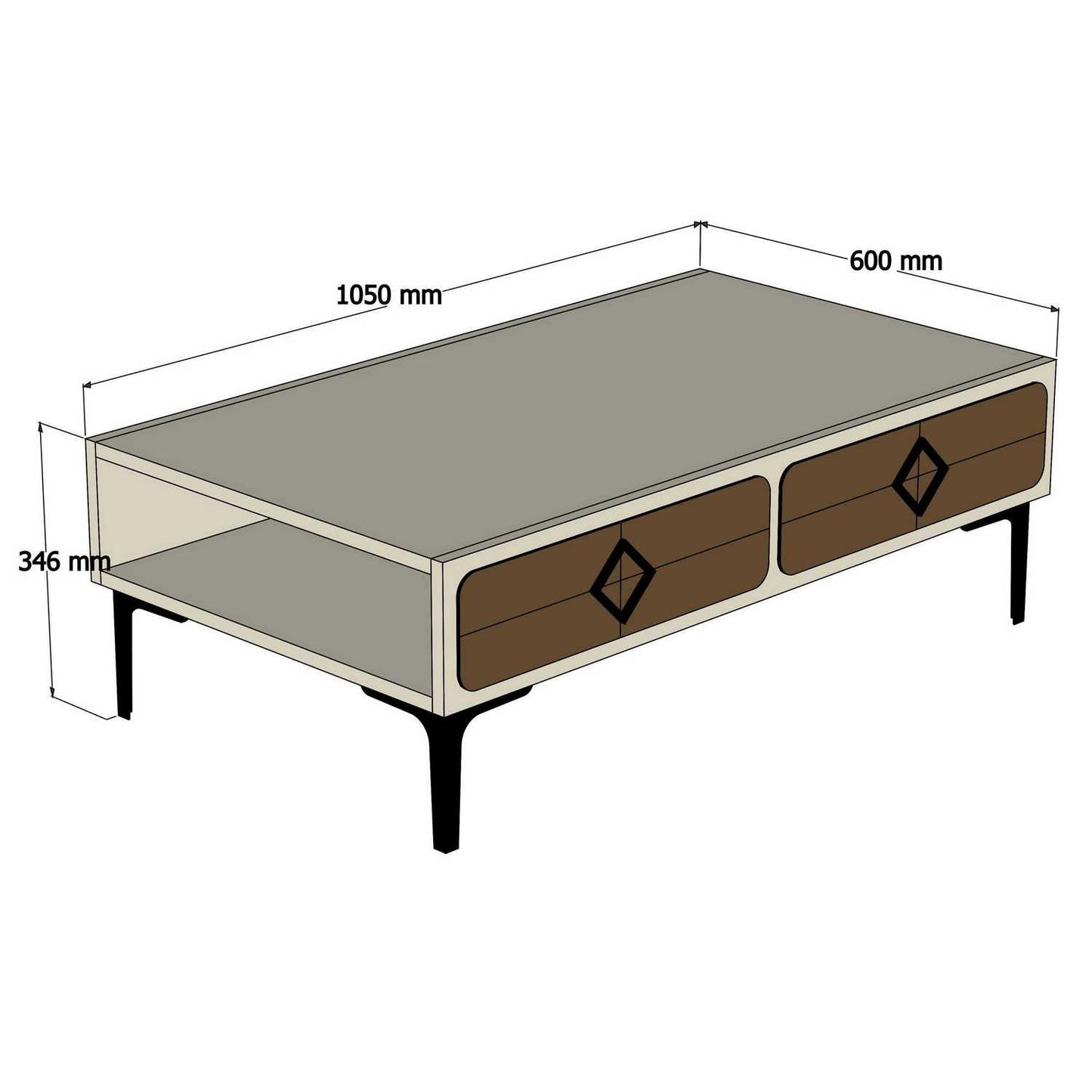 Stolić za kavu, Samba - Blue