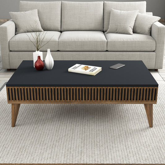 Stolić za kavu, Milan - Walnut, Anthracite