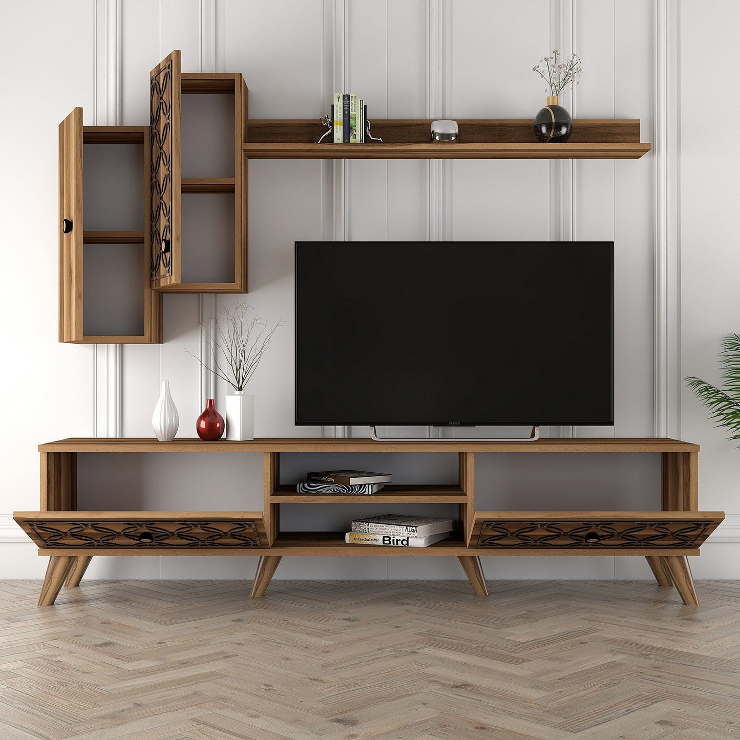 TV jedinica, Class S - Walnut