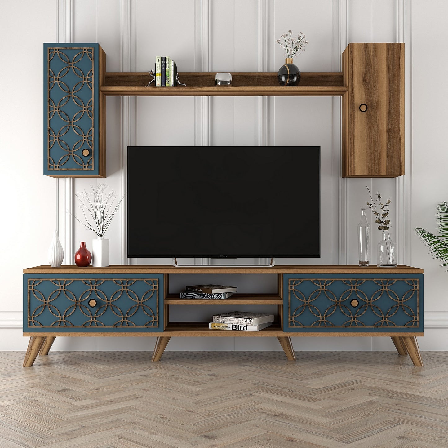 TV jedinica, Class S - Walnut, Chalcedony