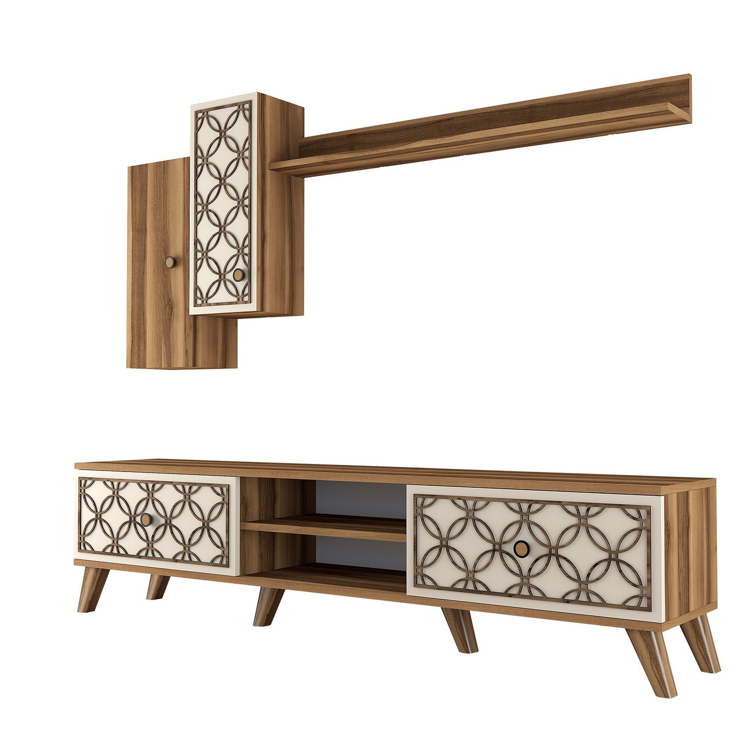 TV jedinica, Class S - Walnut, Cream
