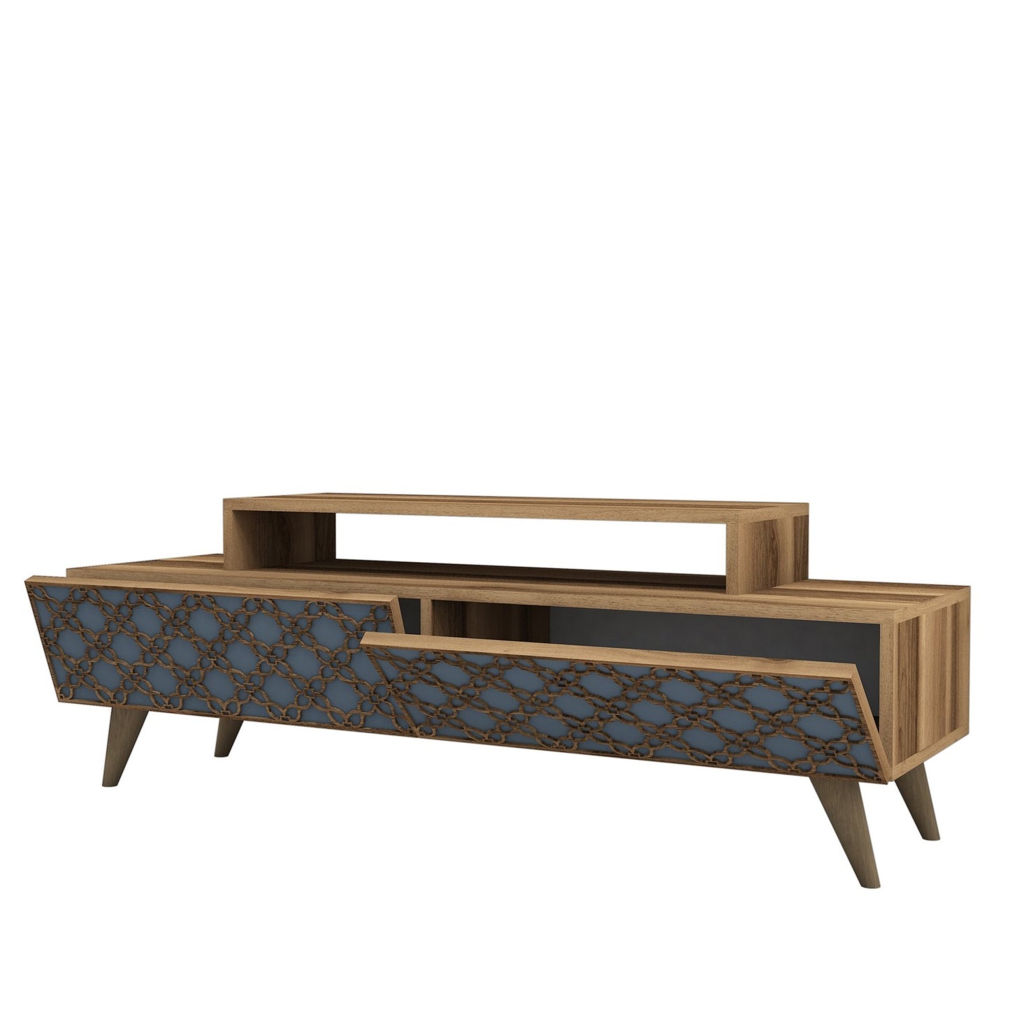 Stalak za televizor, City - Walnut, Chalcedony