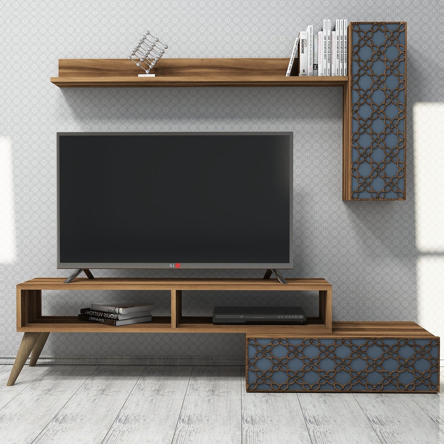TV jedinica, Planet - Walnut, Chalcedony