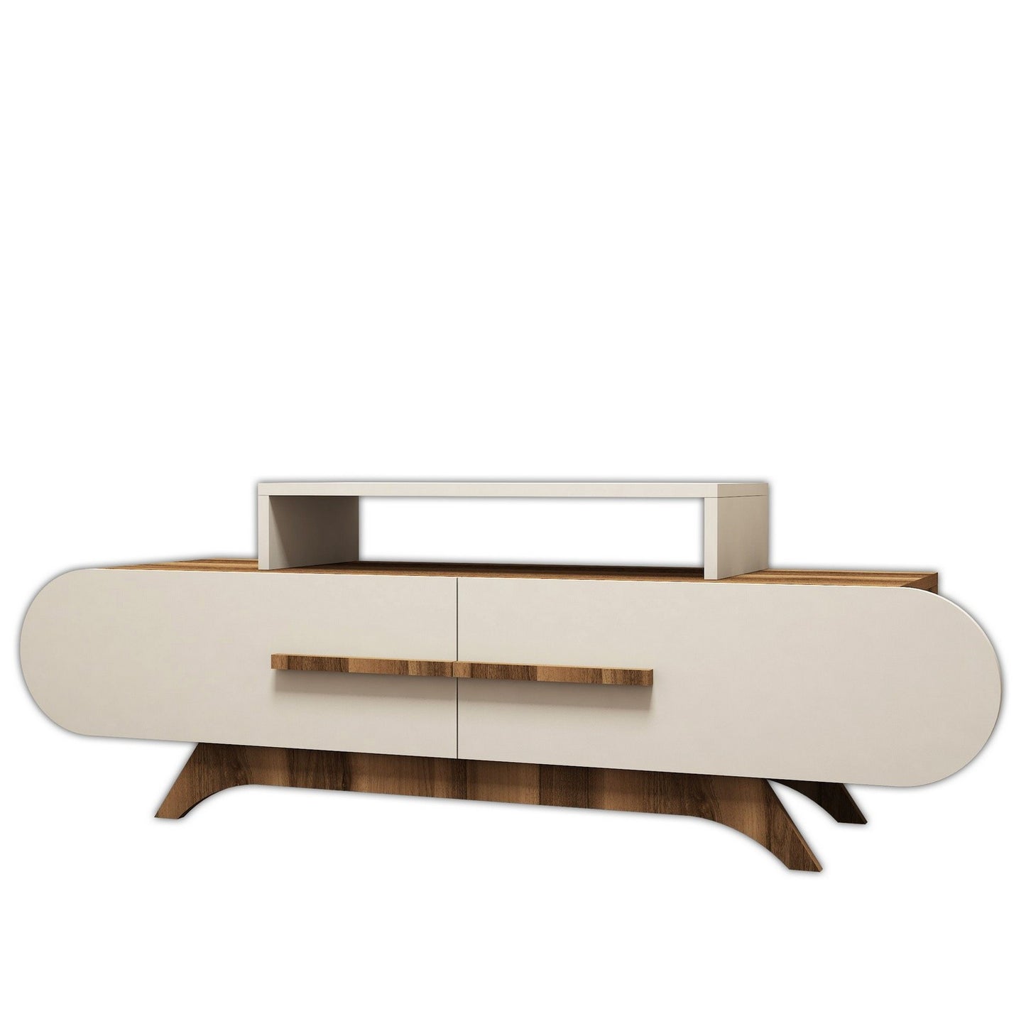 Stalak za televizor, Rose - Walnut, Cream