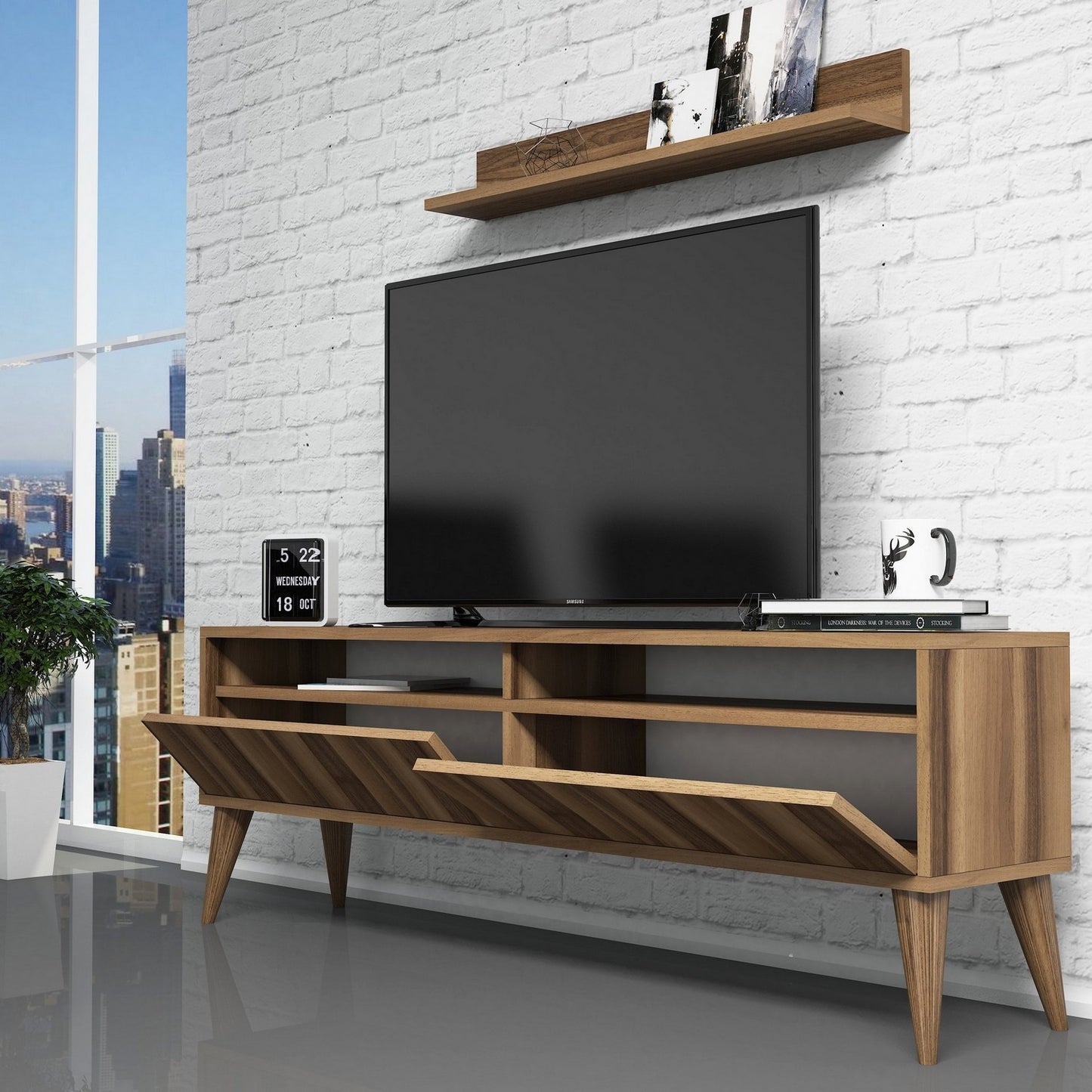 TV jedinica, Best - Walnut