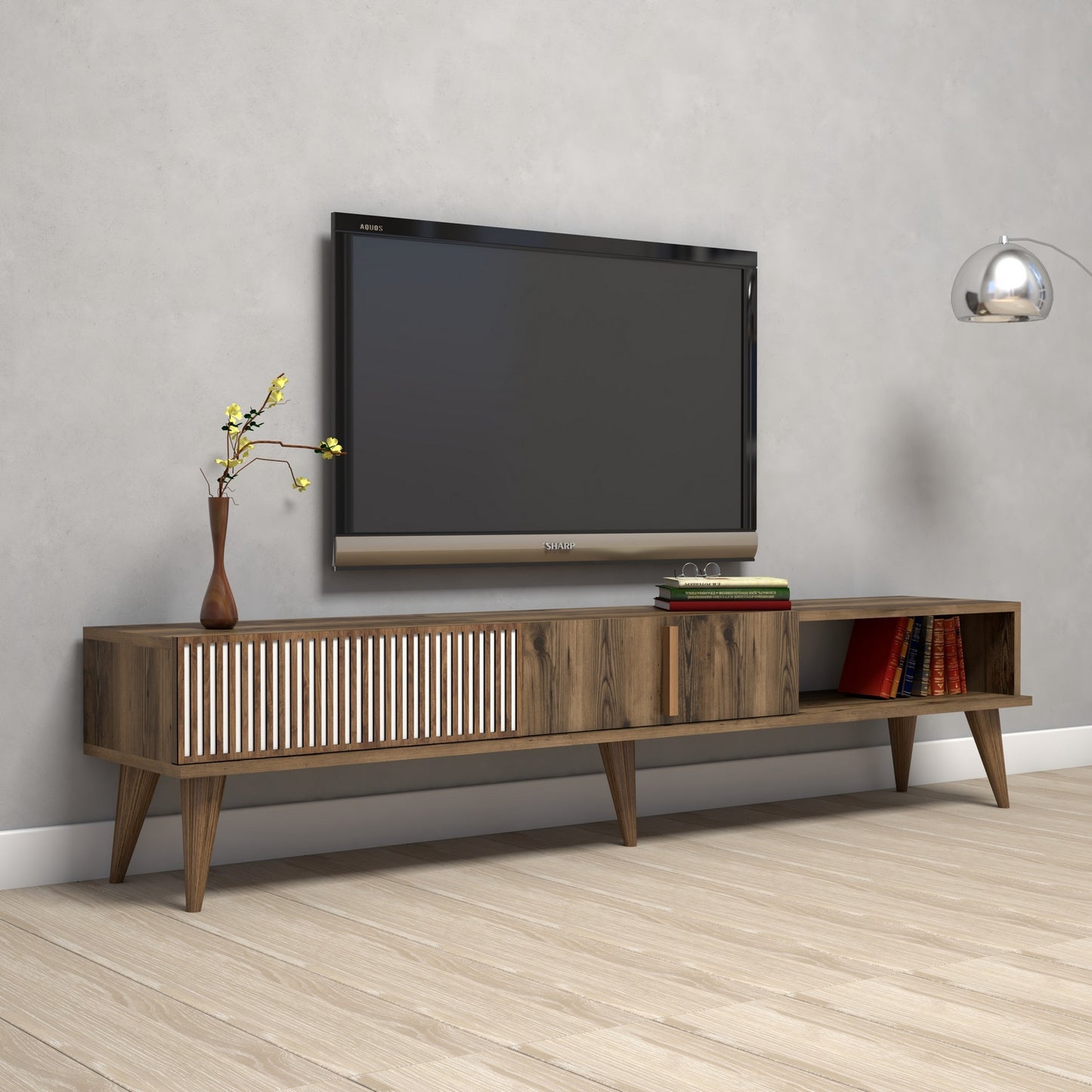 Stalak za televizor, Milan - Walnut