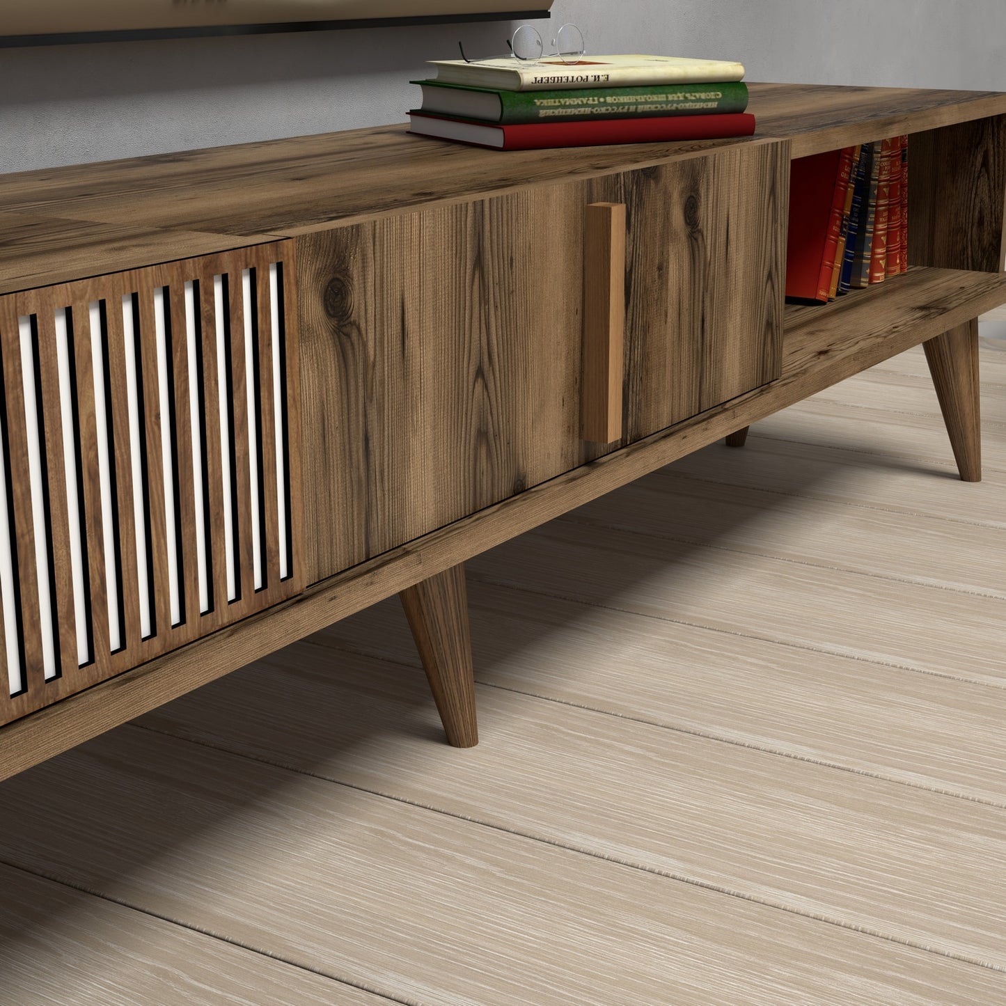 Stalak za televizor, Milan - Walnut