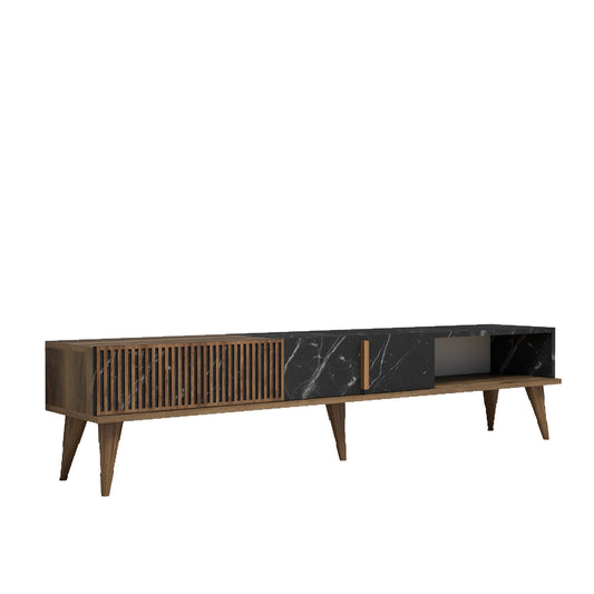 Stalak za televizor, Milan - Walnut, Black