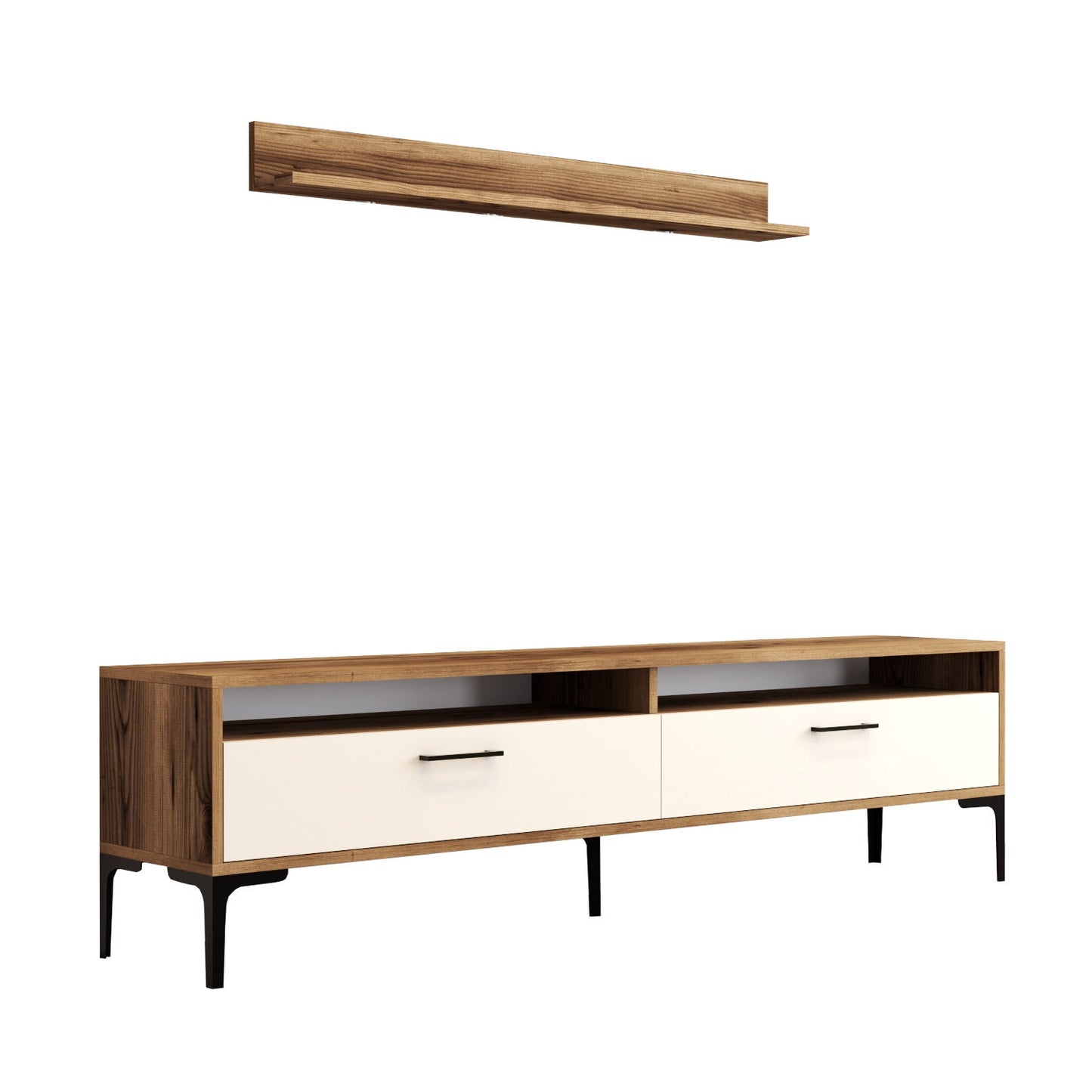 TV jedinica, Istanbul - Walnut, Cream