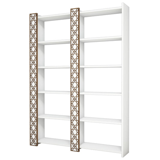 Polica za knjige, City 2 - White