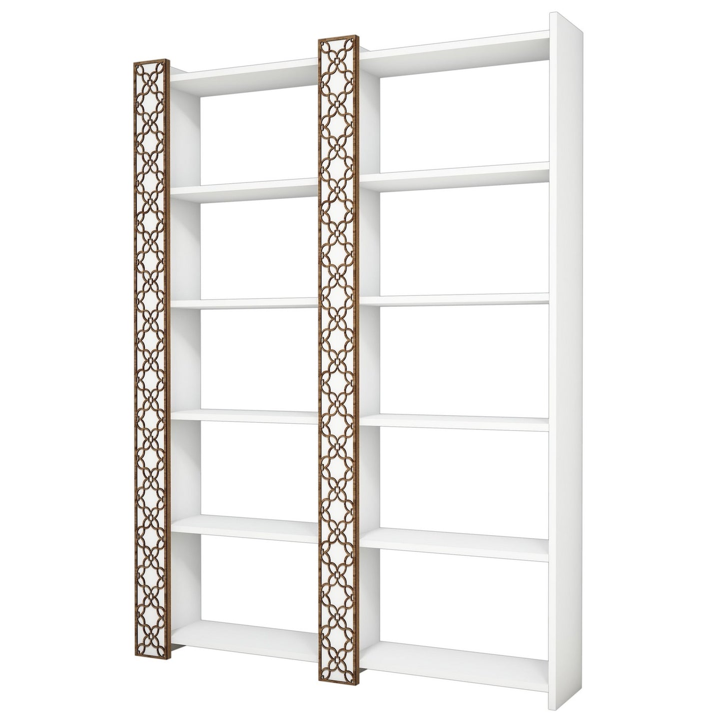 Polica za knjige, City 2 - White