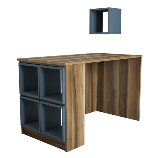 Studijski stol, Box - Walnut, Chalcedony