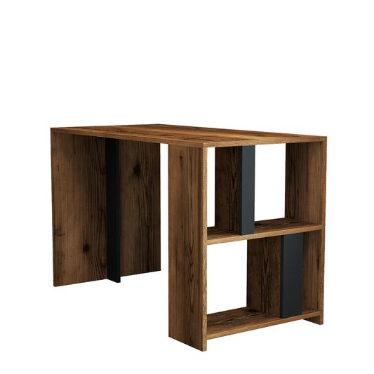 Studijski stol, Lima - Walnut, Anthracite