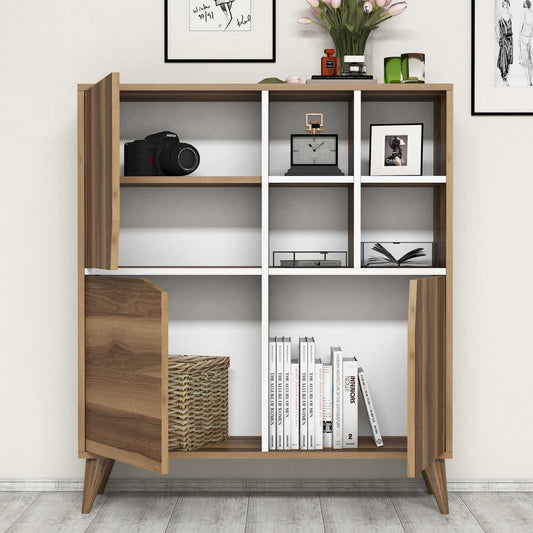 Komoda s više namjena, Pulse - Walnut, White