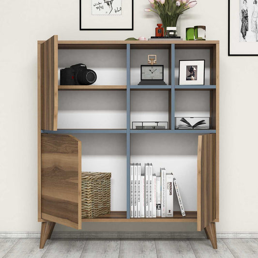 Komoda s više namjena, Pulse - Walnut, Blue