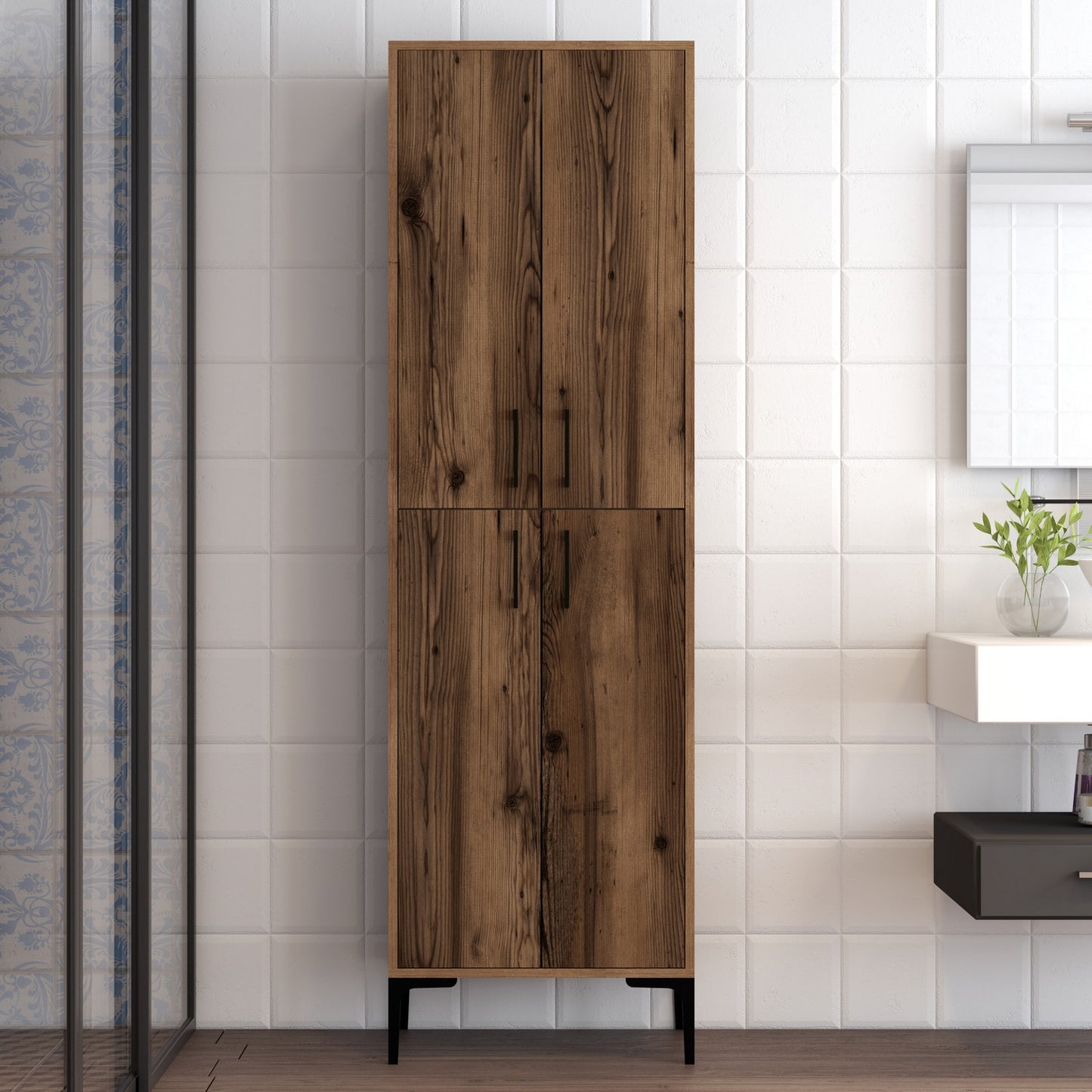 Komoda s više namjena, Berlin A - Walnut