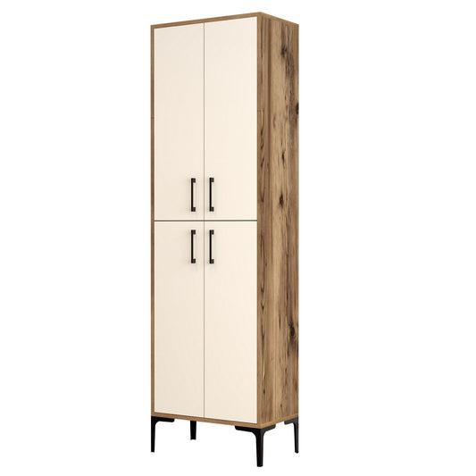 Komoda s više namjena, Berlin A - Walnut, Cream