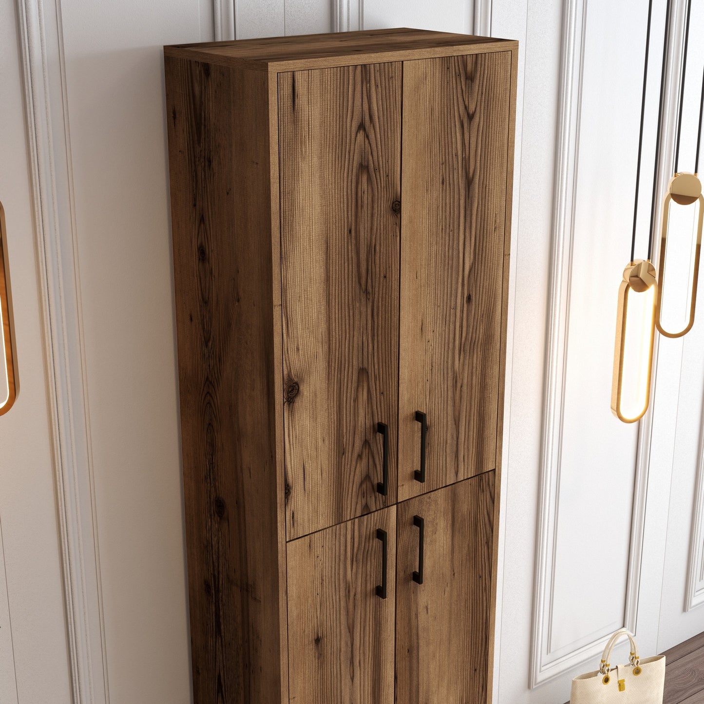 Ormar za cipele, Berlin A - Walnut