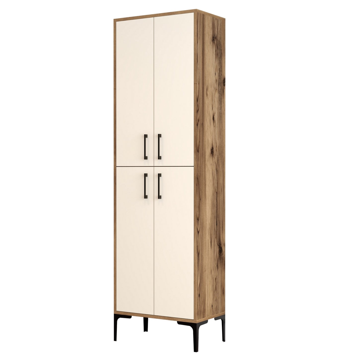 Ormar za cipele, Berlin A - Walnut, Cream