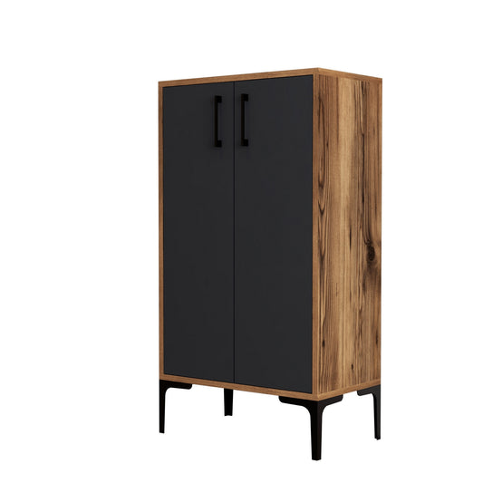 Ormar za cipele, Prag - Walnut, Anthracite