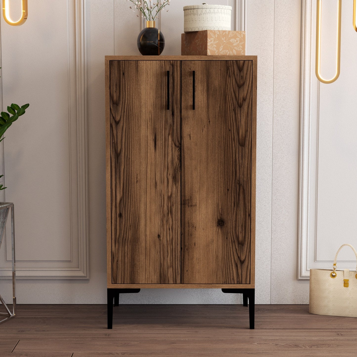 Ormar za cipele, Prag - Walnut