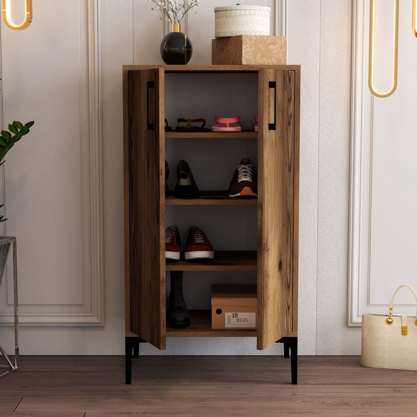 Ormar za cipele, Prag - Walnut