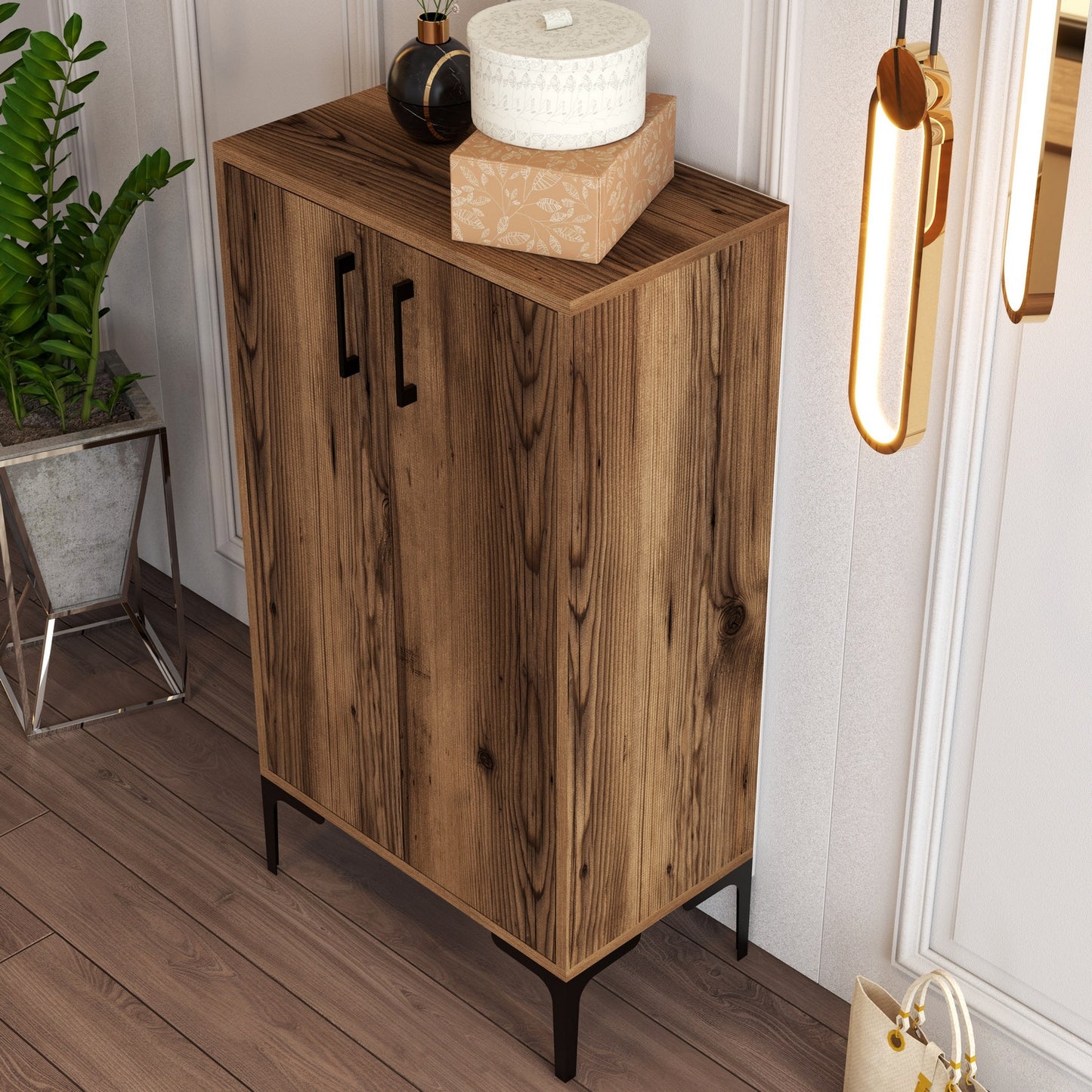 Ormar za cipele, Prag - Walnut