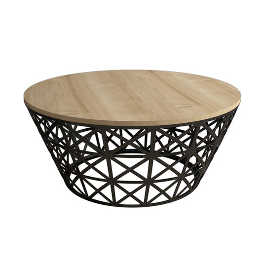 Stolić za kavu, Stil Metal Ferforje - Oak