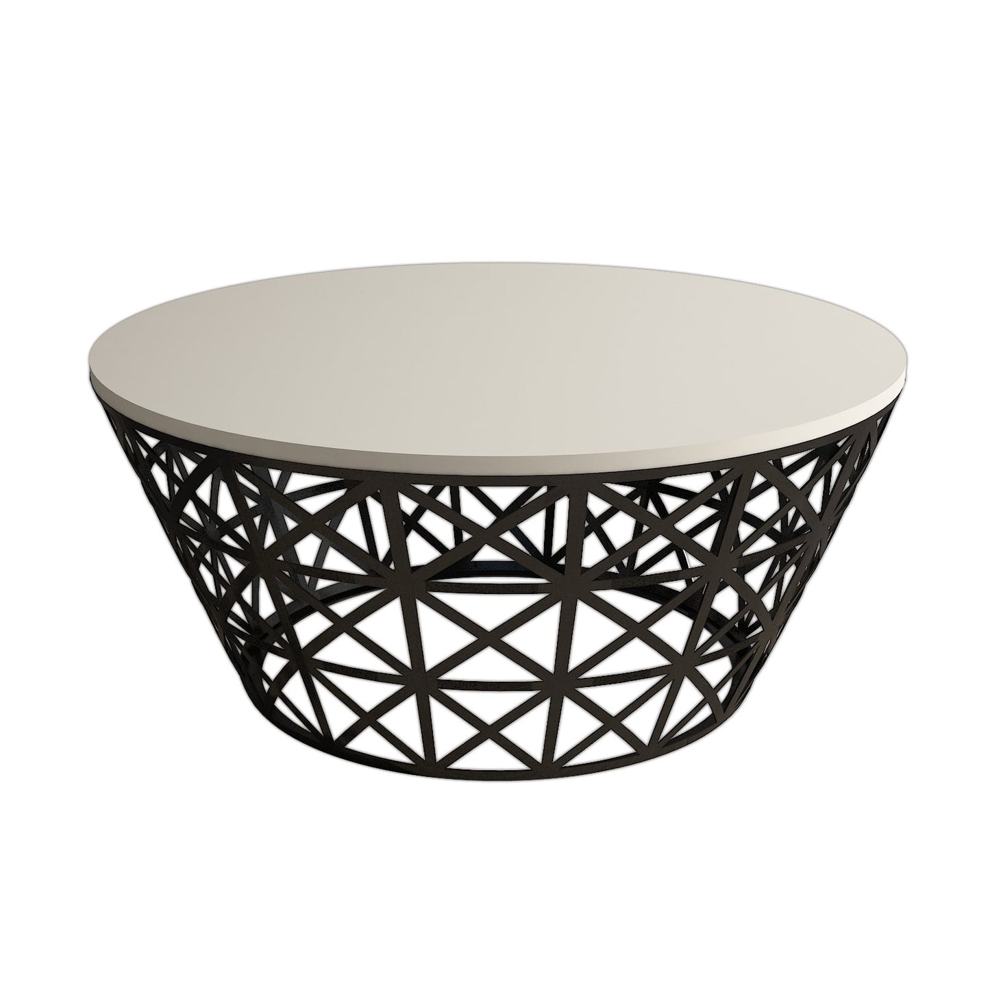 Stolić za kavu, Stil Metal Ferforje - Cream