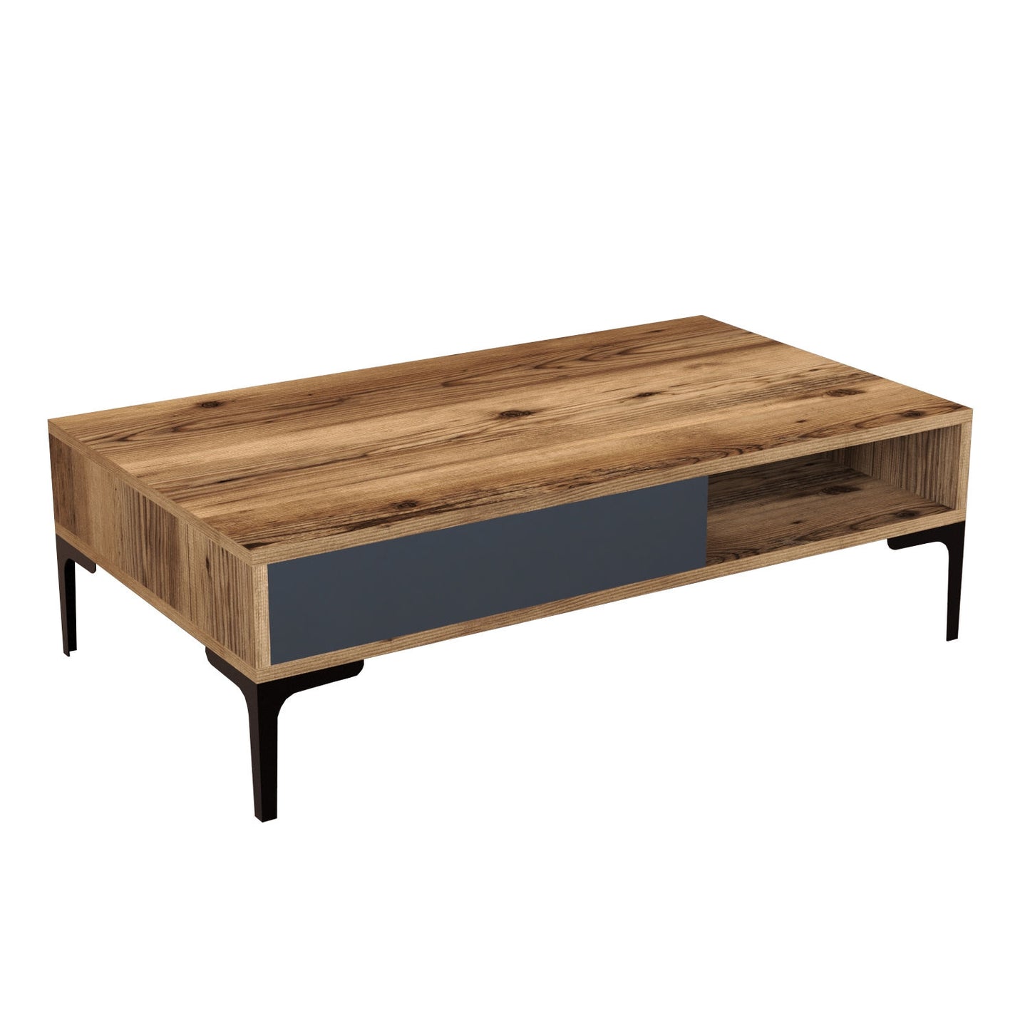 Stolić za kavu, Istanbul - Walnut, Anthracite