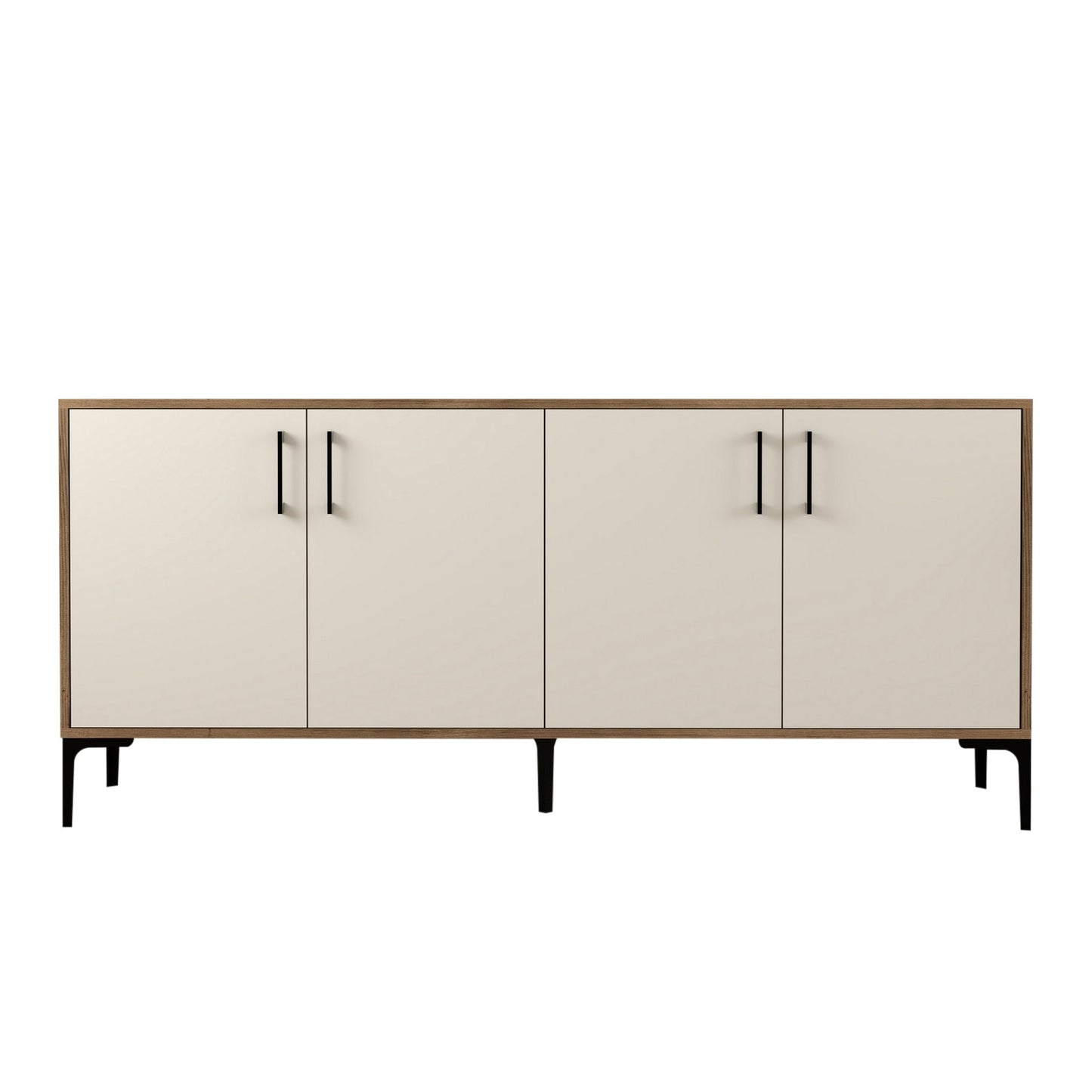 Komoda, Kiev - Walnut, Cream