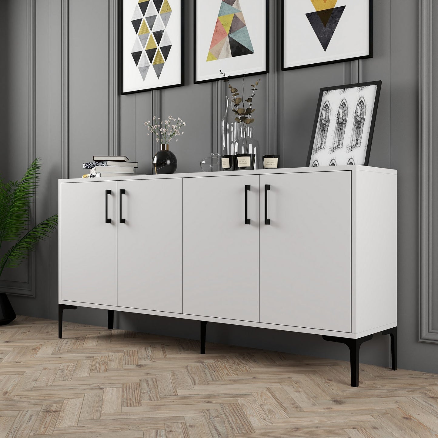Komoda, Kiev 160 - White