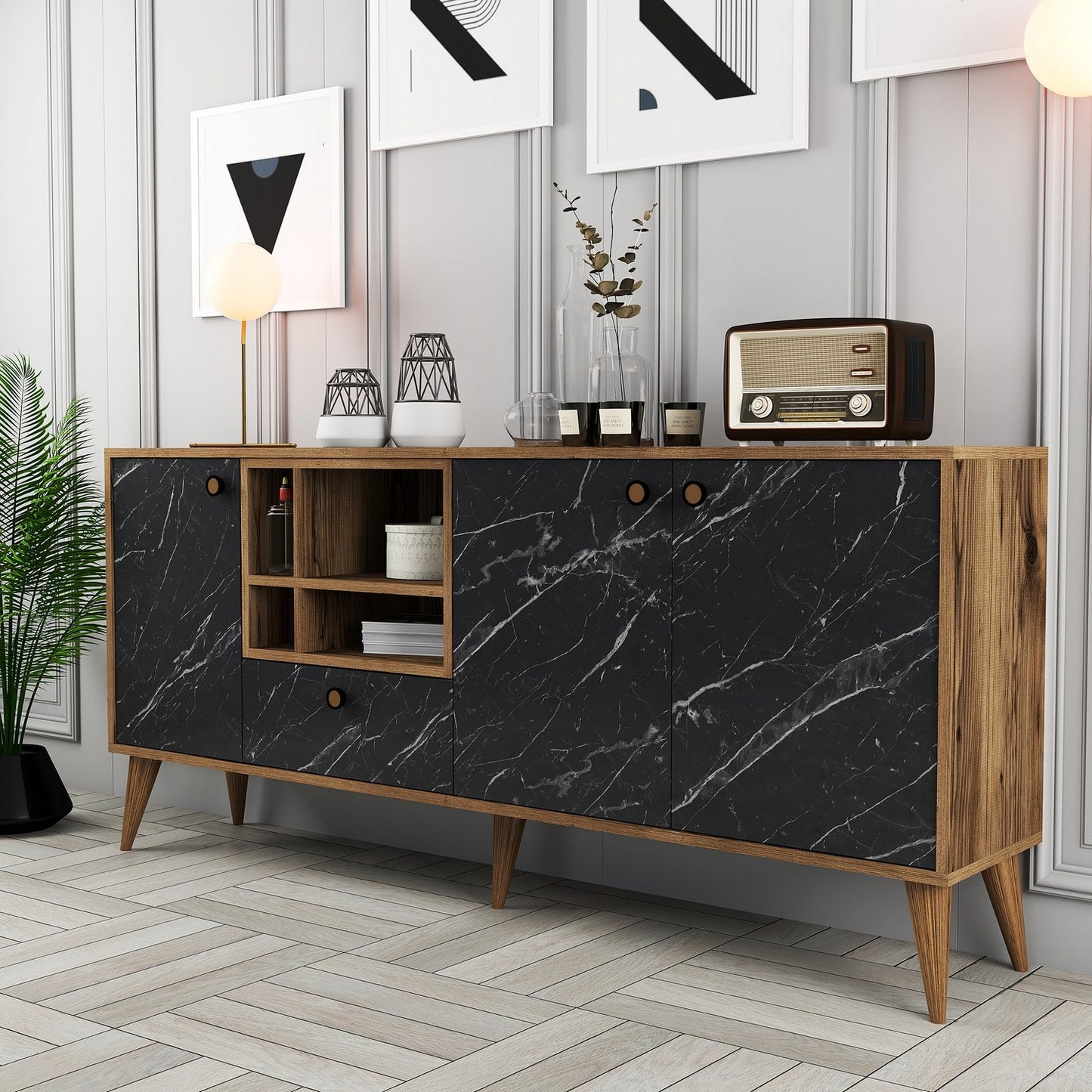 Konzola, Napoli - Black Marble