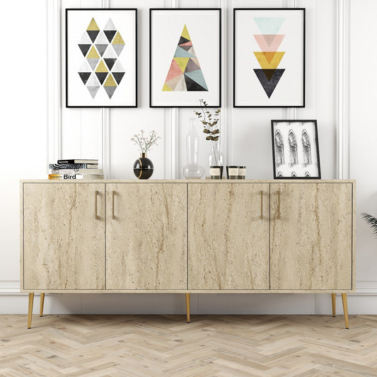 Komoda KIEV, boja Travertine