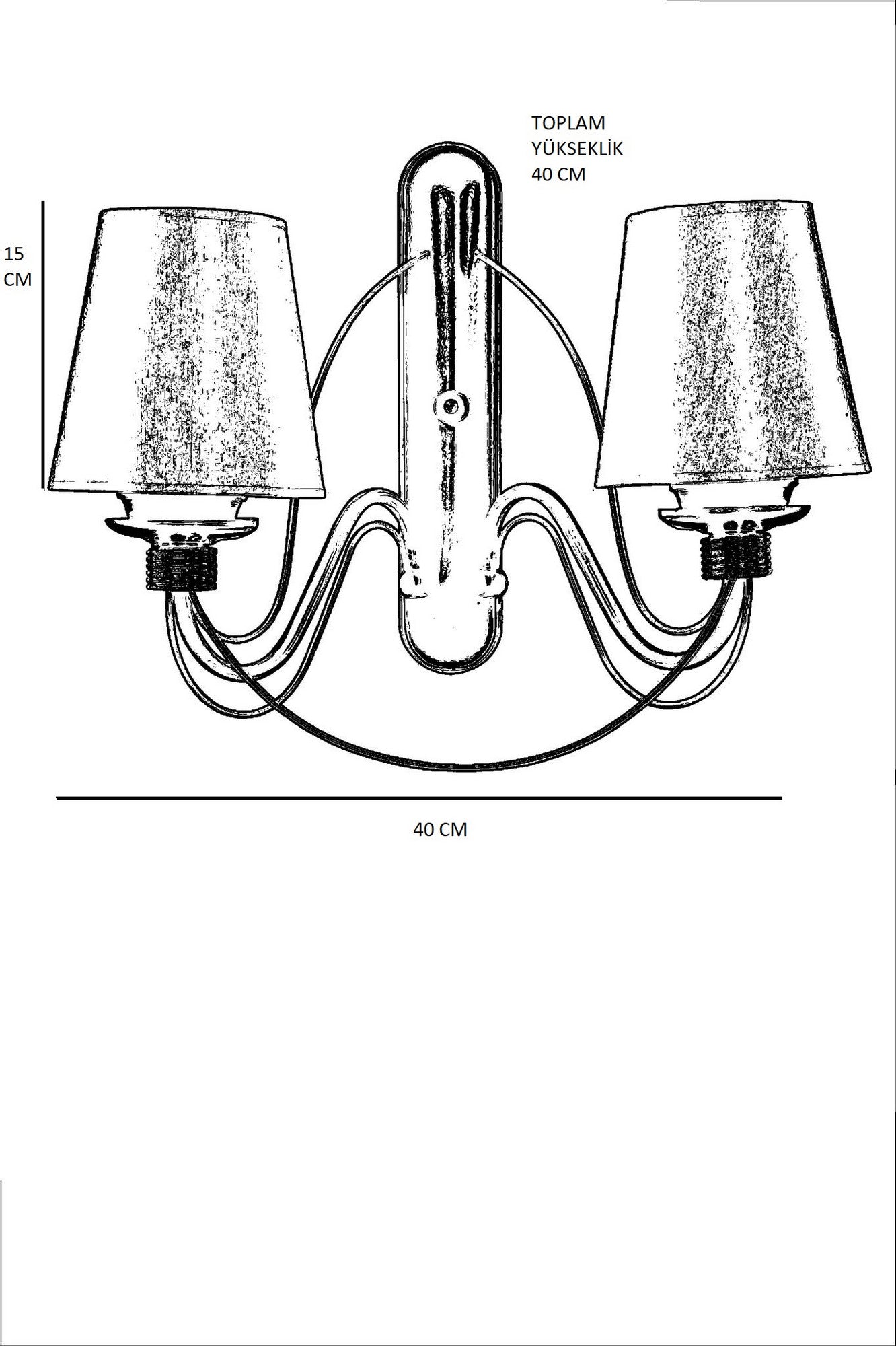 Zidna lampa, 846STL2711