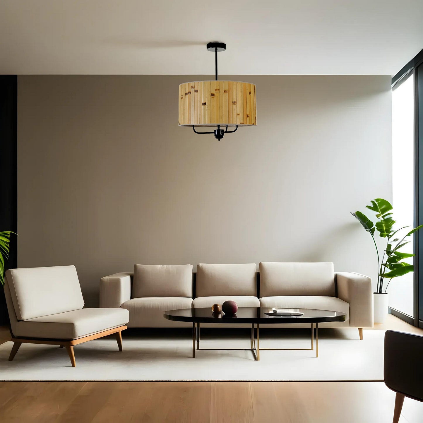 Luster REMINGTON, boja hrasta, crna boja