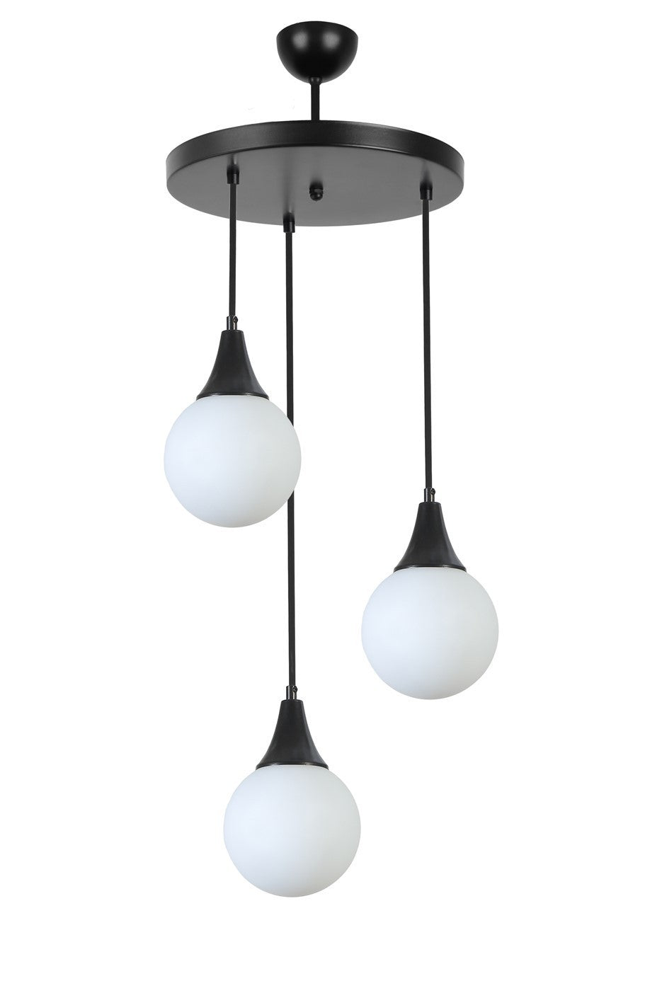 Luster RYKER, crna boja, bijela boja