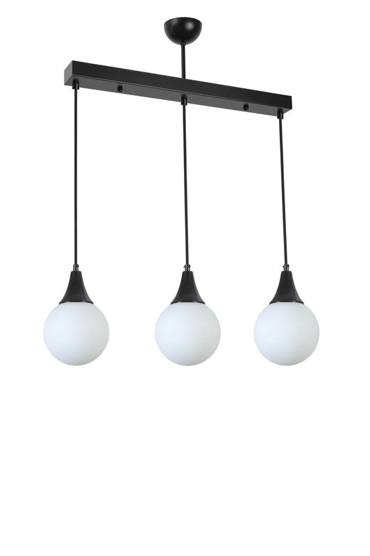 Luster AYDEN, crna boja, bijela boja