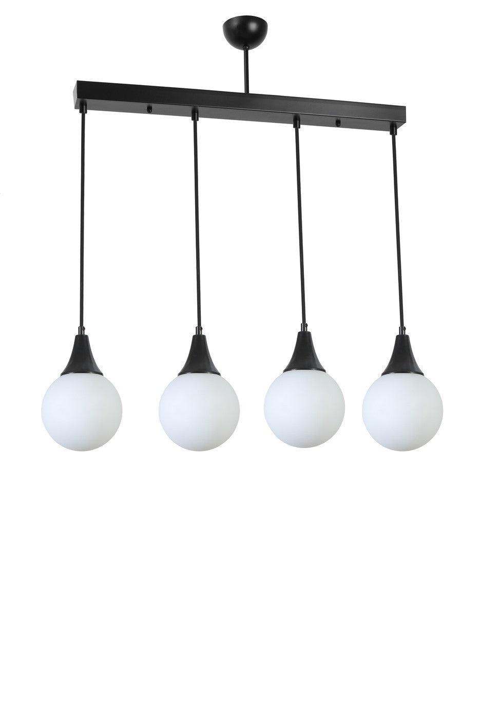 Luster TUCKER, crna boja, bijela boja