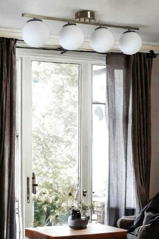 Luster AVERY, Matte boja kroma, bijela boja