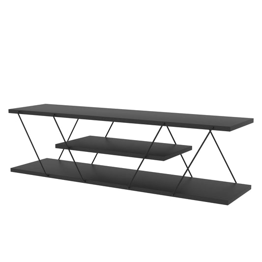 Tv komoda CANAZ antracit, Canaz - Anthracite, Grey