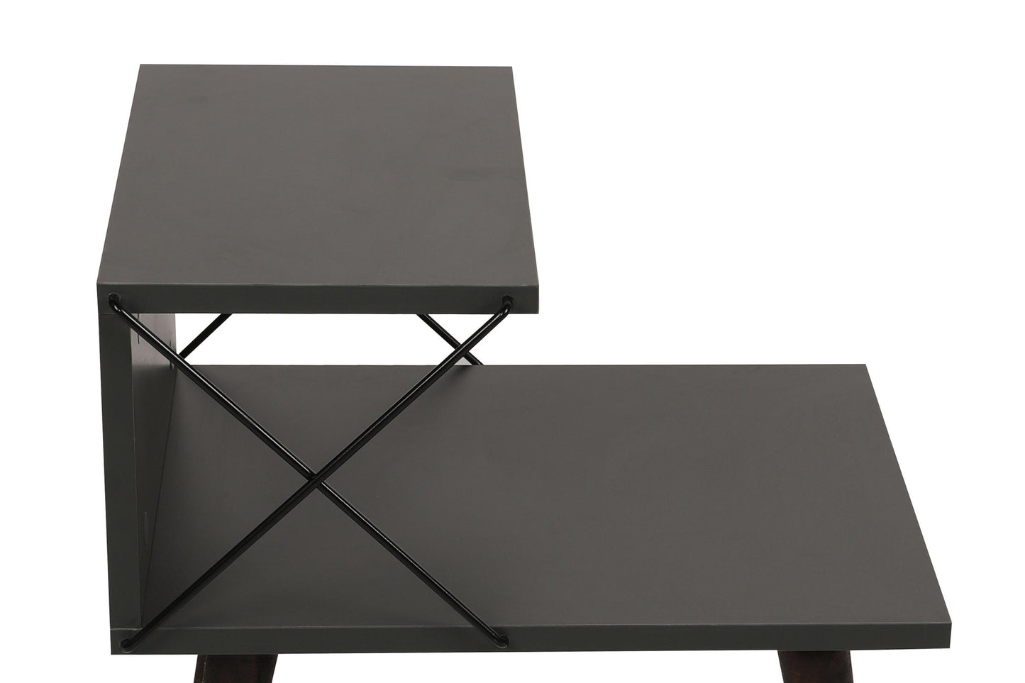 Noćni ormarić, Antracit, Cross - Anthracite
