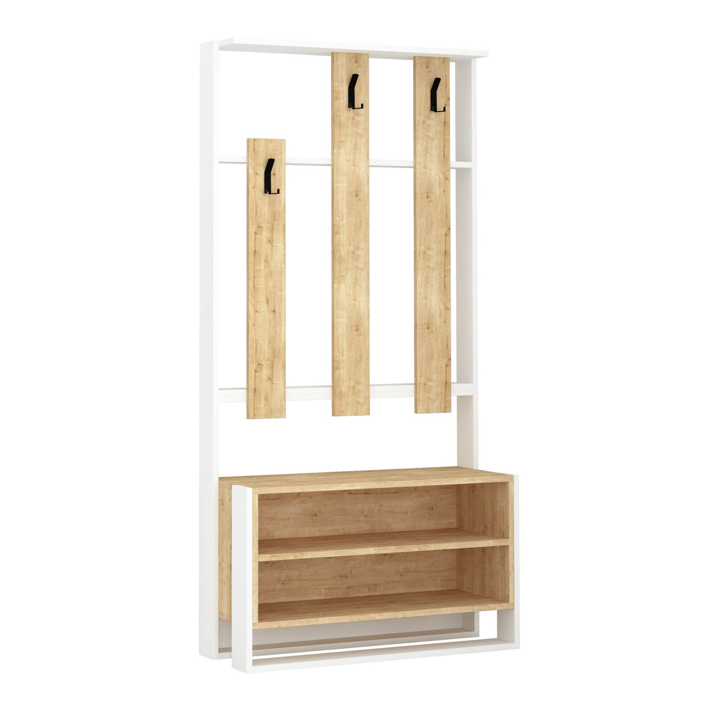 Ormarić, Bijela boja hrast, Chester - White, Oak