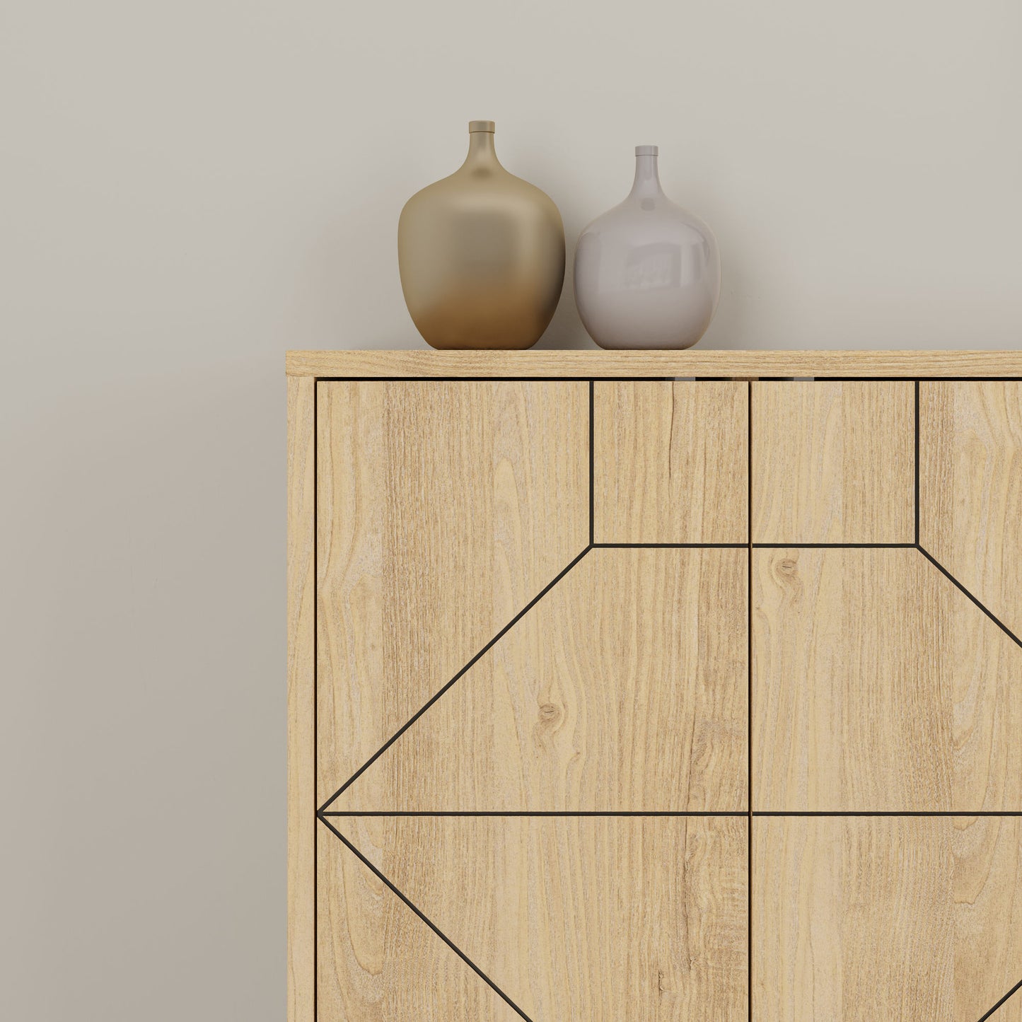 Komoda, hrast, Dune 183 - Oak
