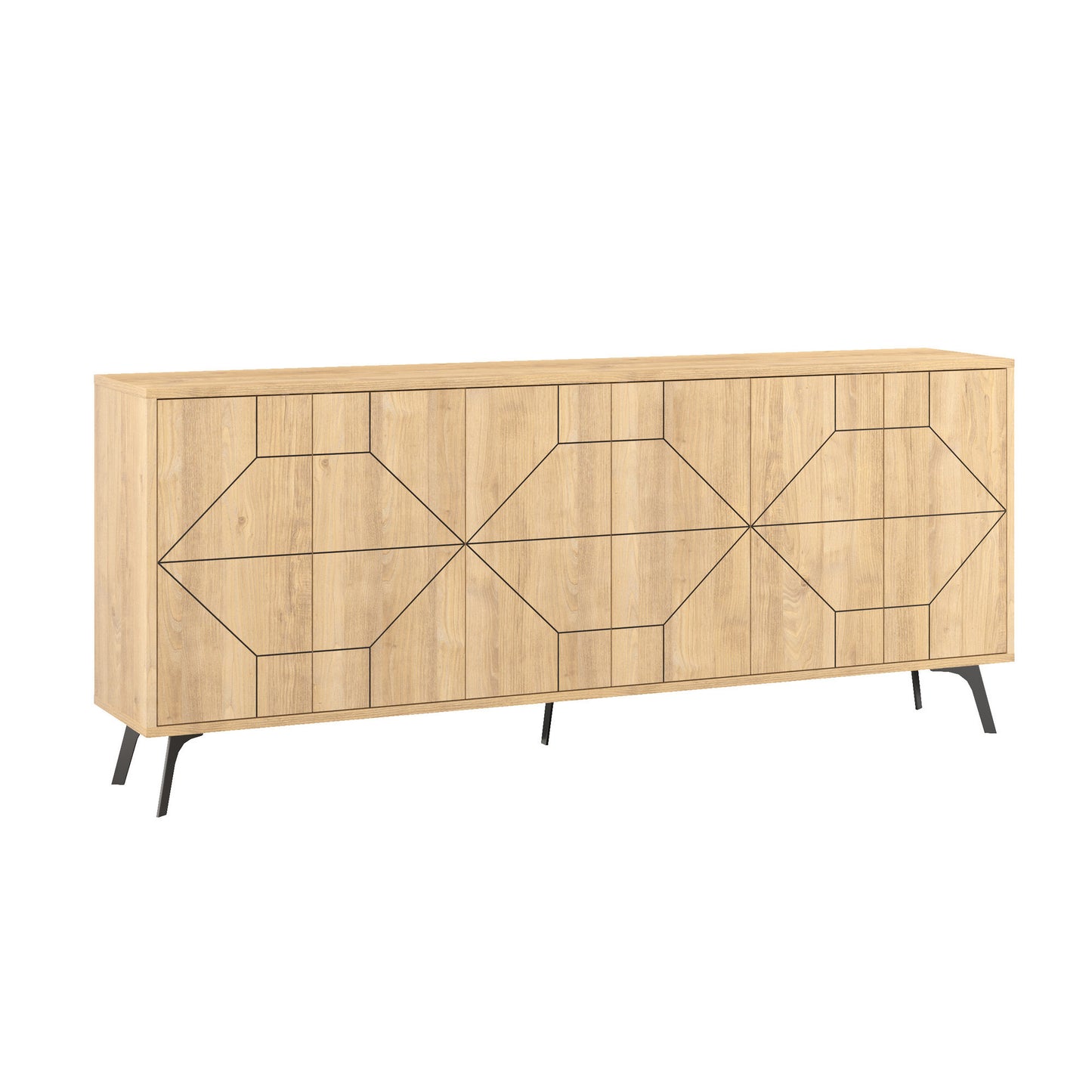 Komoda, hrast, Dune 183 - Oak