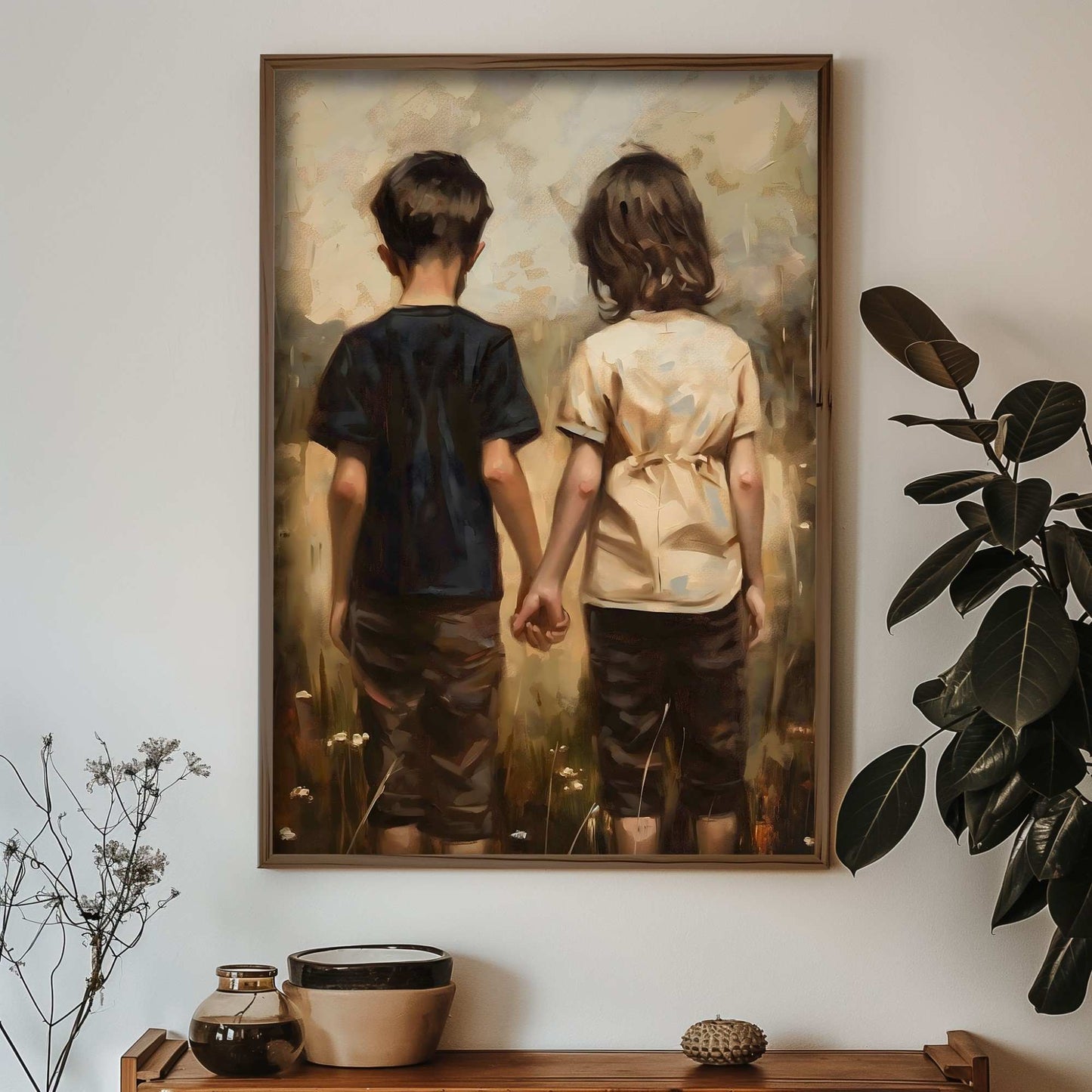 Ukrasna uokvirena MDF slika KAYLEIGH