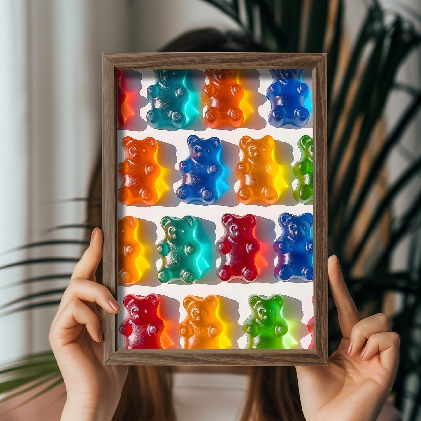 Ukrasna uokvirena MDF slika AMANI
