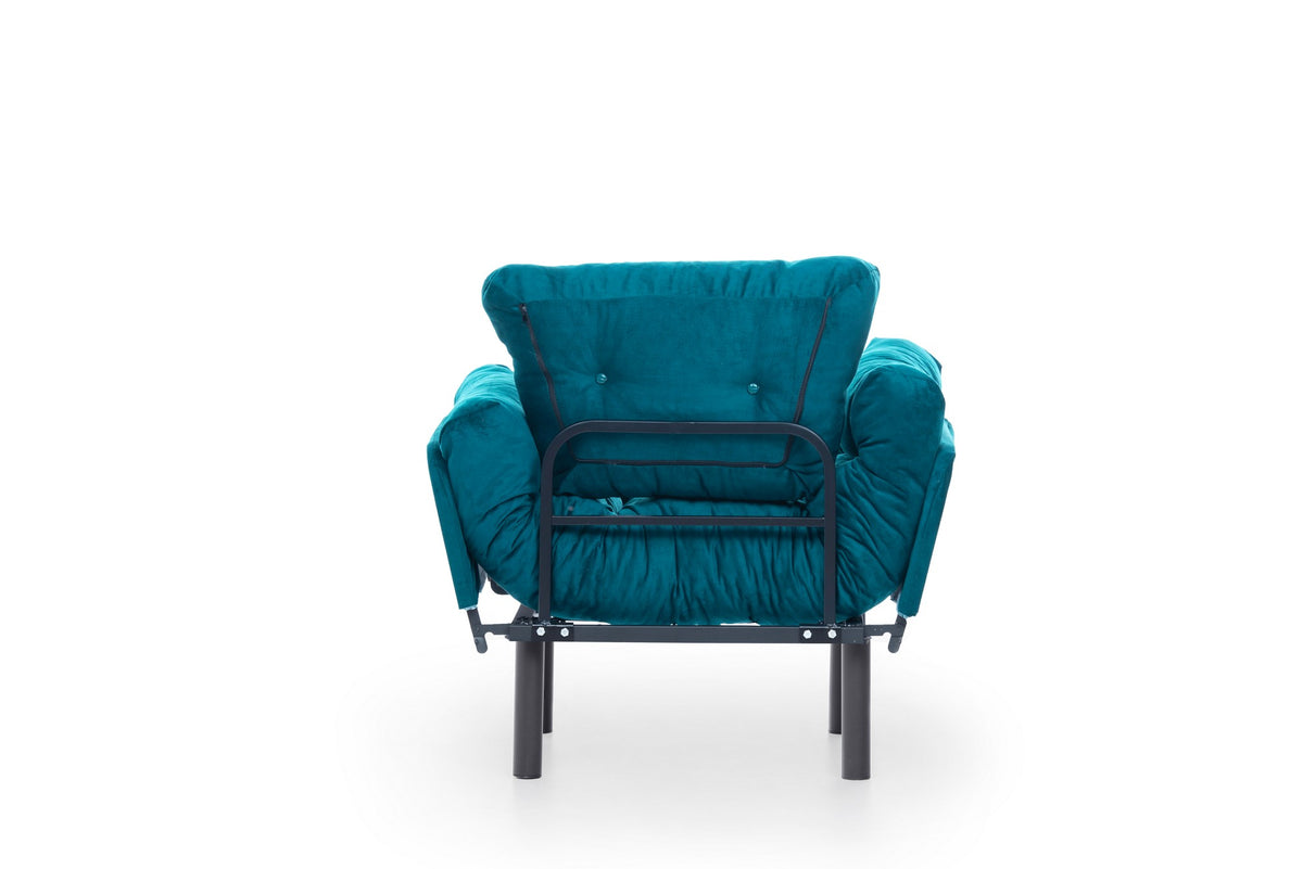 Fotelja, Petrol Green, Nitta Single - Petrol Green