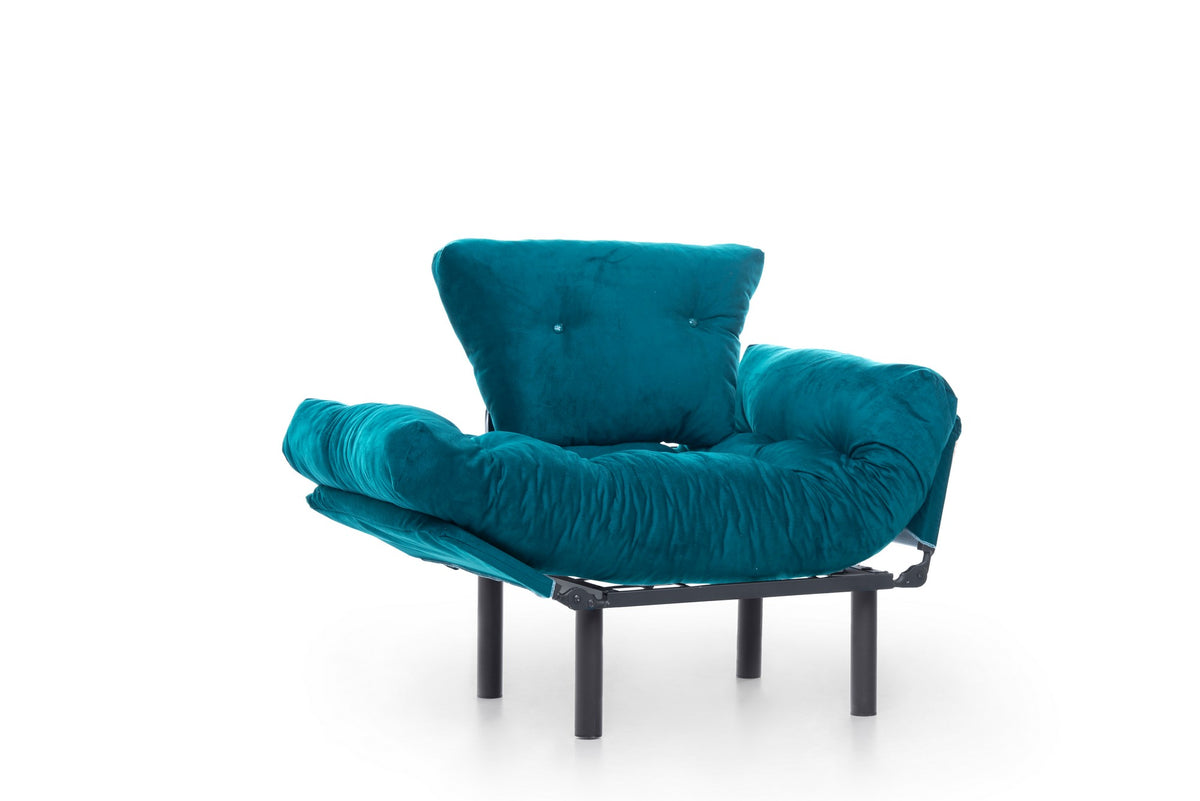 Fotelja, Petrol Green, Nitta Single - Petrol Green